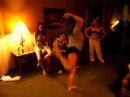 tiffany johnson showing us one of her dance routines in wisconsin dells
