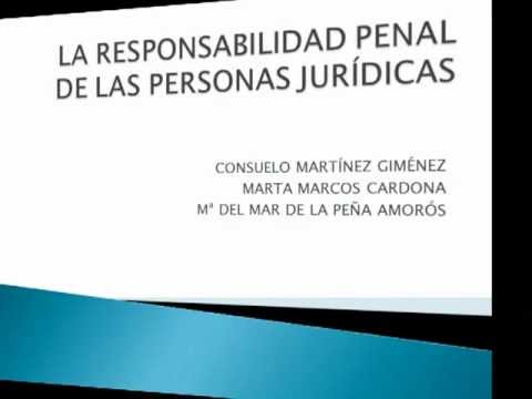 Responsabilidad penal de las personas jurdicas