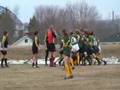 Girls Rugby match, JMH Miramichi