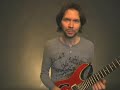 Paul Gilbert String Skipping Guitar Lesson.