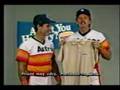 Houston Astros and Burger King Commercial