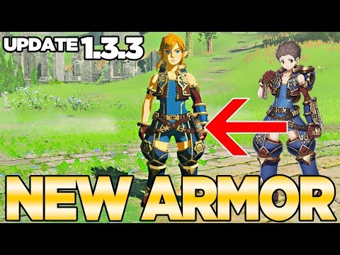 Update 1.3.3 Gets you a Xenoblade Chronicles 2 outfit in Breath of the Wild | Austin John Plays