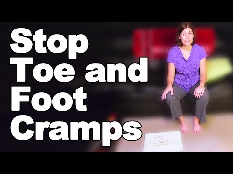 how to relieve toe cramps