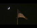 CONJUNCTION VENUS JUPITER MOON JAMAICA PLAIN MA American Flag