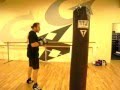 videos de ronin kicking bag for warm ups