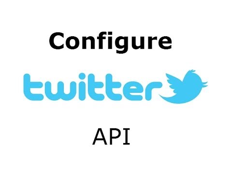 how to twitter api key