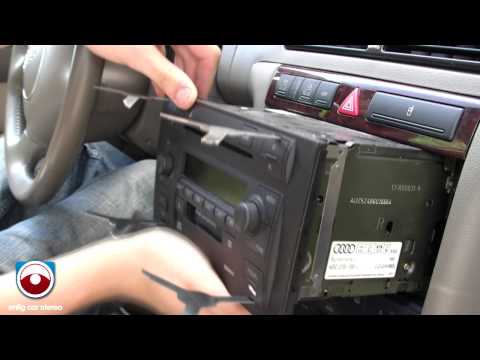 2002-2005 Audi A6/Allroad Symphony II Radio removal