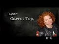 f-ing hilarious letter from rollins to carrot top! so true! love this letter from henry segment, maybe my favorite part of the show.
