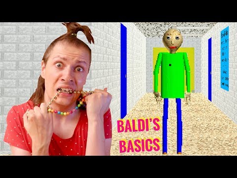 BALDI'S BASICS : LE JEU LE PLUS BIZARRE ! NADEGE CANDLE