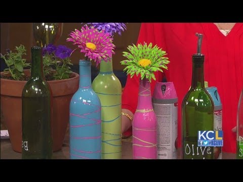 KCL - Turn your empty wine and beer bottles into craft projects