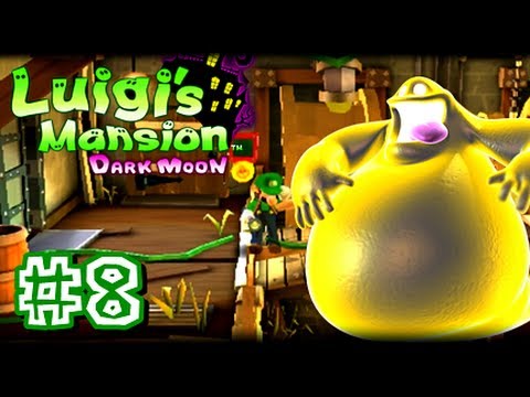 Luigi's Mansion - This is my 1080p HD Let's Play of Luigi's Mansion Dark Moon for the Nintendo 3DS! This is part 8 and in this video we start off the second mansion, Haunted T...