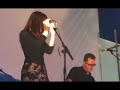 rothko play 'the day we said goodbye' w/caroline ross on vocals and visuals by badhand film at the big chill festival.