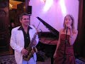 g-sax & jenny mckay: because of you (originally by kelly clarkson) at the russian sylvester party @ schloss sihlberg