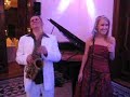 g-sax & jenny mckay: because of you (originally by kelly clarkson) at the russian sylvester party @ schloss sihlberg