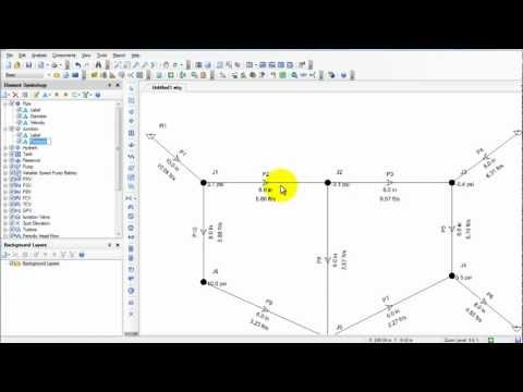 VIDEOTUTORIAL COMPLETO DE WATERCAD - Diseño De Redes De Tuberías Con Watercad V8i - UNJFSC