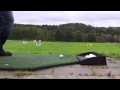 Sporthandelsgymnasiet testar golf