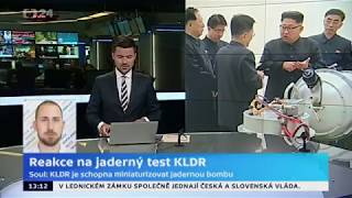 Reakce na jaderný test KLDR