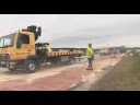 Vraky, kolony a krev na D1. Odklízení havárie kamion? Vraky, kolony a krev na D1. Odklízení havárie kamion?