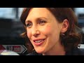 from working with george clooney to filming the wedding scene, vera farmiga tells us what it is was like working on 