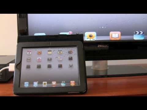 iPad 1 Full screen Mirroring on a HDTV
