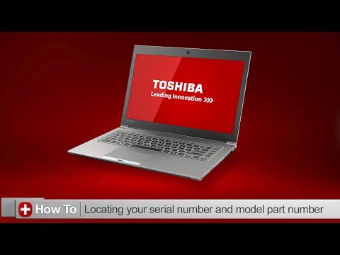 how to know the model of a laptop