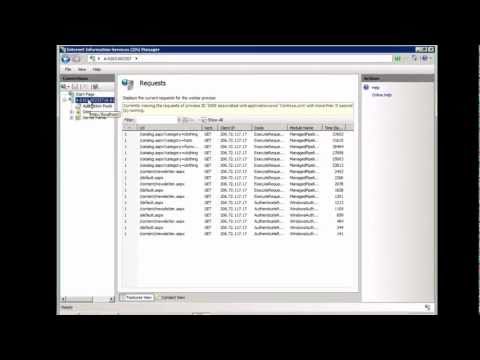 how to collect iis logs