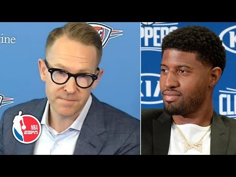 Video: Paul George's trade to the Clippers wasn't mutual - Thunder GM Sam Presti | NBA on ESPN