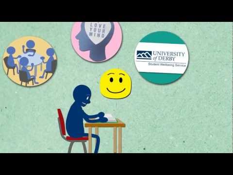well being - The University of Derby Student Wellbeing team wanted to let students know how their emotional and mental well being can affect their ability to learn. They ...