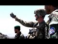 SFS & AAF Patrol Security Forces advises on the first Afghan Air Force led dismounted patrol outside of Kabul.