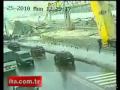 Truck driver forgets his trailer (2)