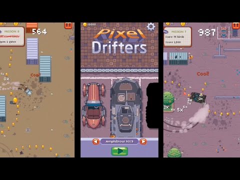Pixel Drifters gameplay