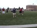Patrick Schwenke, OG/OT - CFL Winnipeg Blue Bombers Workout One-on-one drills