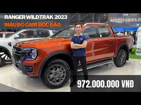 FORD RANGER WILDTRAK 2023 MÀU ĐỎ CAM ĐỘC ĐÁO |0973.334.876 TẤN DUY|