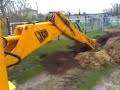 Koparka JCB w akcji