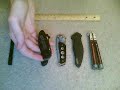 My knives as of 7/8/08 (kershaw scallion, shallot, crkt...)