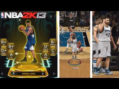 how to use kevin love in nba 2k13