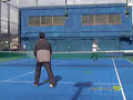【硬式テニス】ショートラリー練習（ボールの回転）
