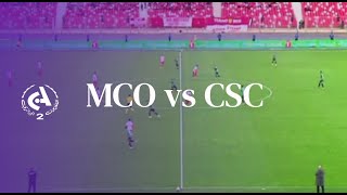 Résumé MCO-1 vs CSC-0  l  10ème journée du championnat d'Algérie