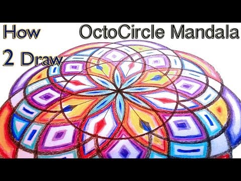 how to draw mandalas