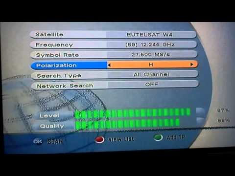 how to set dstv signal