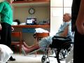 Masi pranks his occupational therapist
