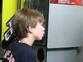 Wyatt Doing Butterfly DDR;