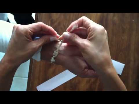 how to fasten cruciani bracelets