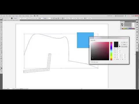 how to fill with a color in illustrator