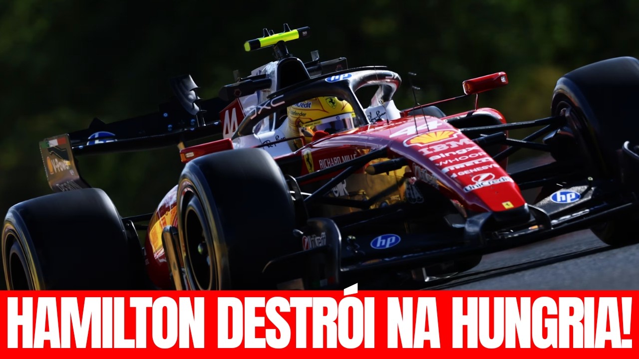 GP da Hungria: Hamilton Coloca a Ferrari no Topo do Treino Livre 2