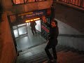 andy johnson entering the metro