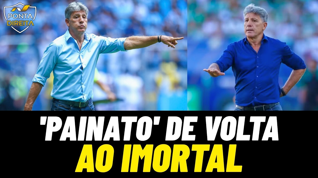 Renato Gaúcho está de volta ao Grêmio: Tricolor vai se salvar do rebaixamento?
