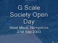 G Scale Society Open Day, West Meon 21/09/2003