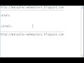 curso html 01   estructura de una página web