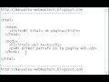 curso html 01   estructura de una página web